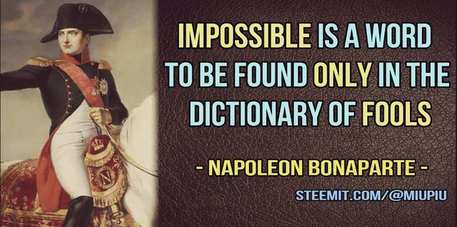 6 Famous Quotes By Napoleon Bonaparte — Steemit